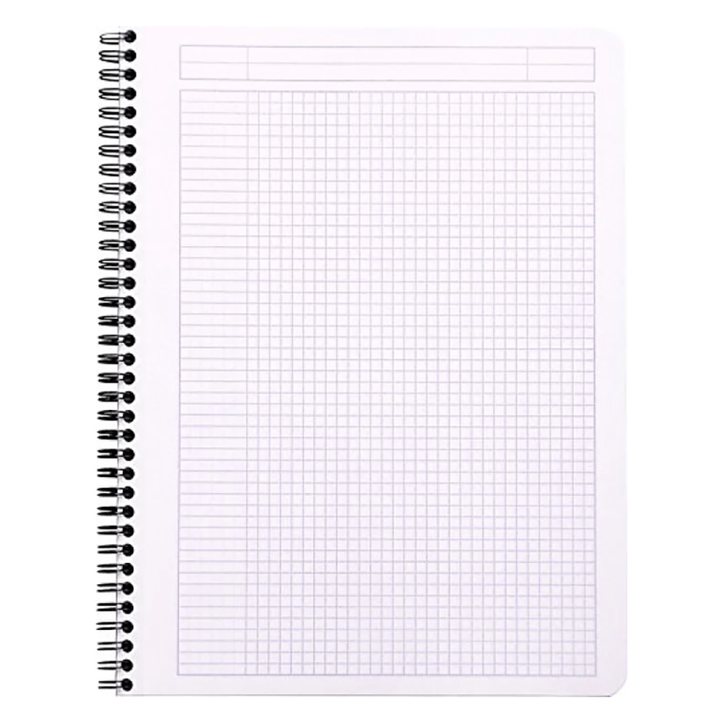 Rhodia Spiral Bound Graph Black Notebook inside Page, Image 3