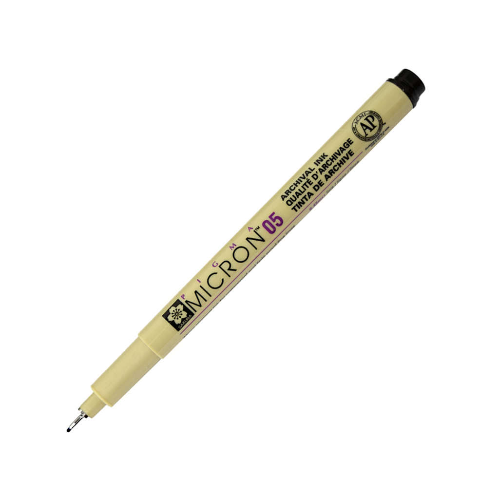 Bút đi nét không lem Sakura Pigma Micron 05 – Ngòi 0.45mm