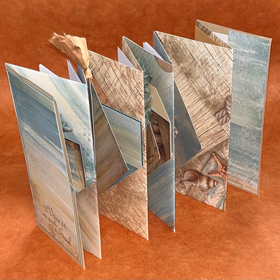 Saturday July 6th at 6 PM | Accordion Book Workshop w/ Beach Life Art