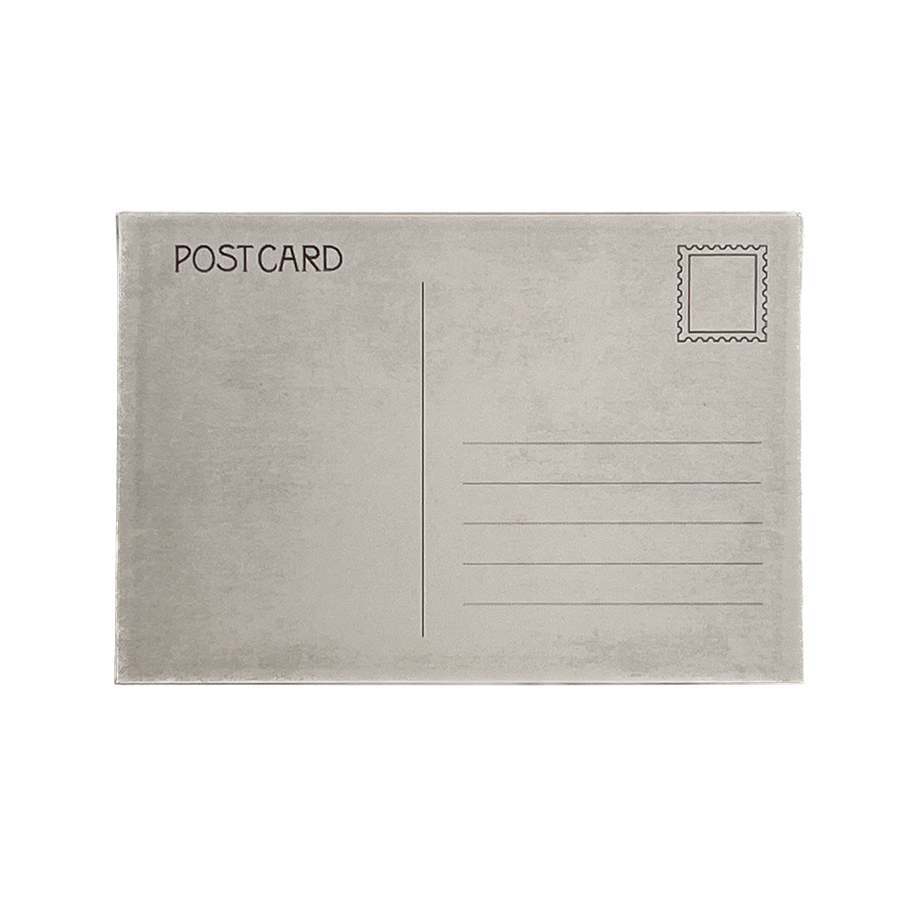 Skylar Hand Studio Air Mail Postcard, Stamps