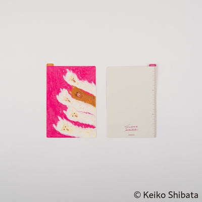 Hobonichi Pencil Board, A6 - Keiko Shibata: Upwind Alpacas