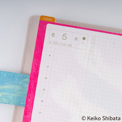 Hobonichi Pencil Board, A6 - Keiko Shibata: Upwind Alpacas