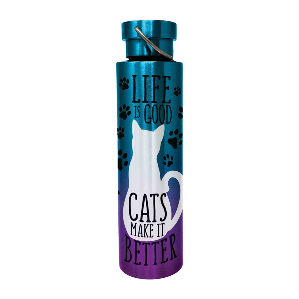 Cats Make It Better Stainless Steel Water Bottle