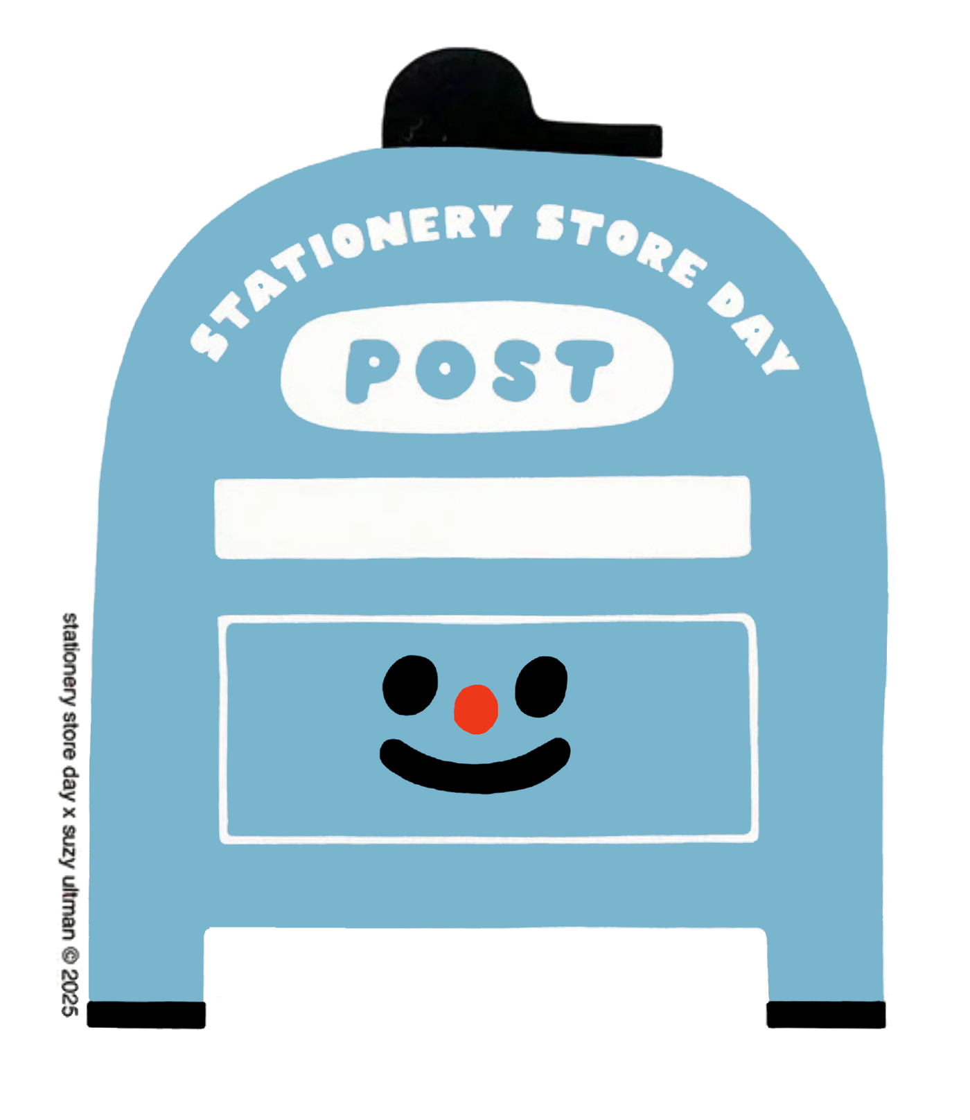 Stationery Store Day 2025 Mailbox Vinyl Sticker