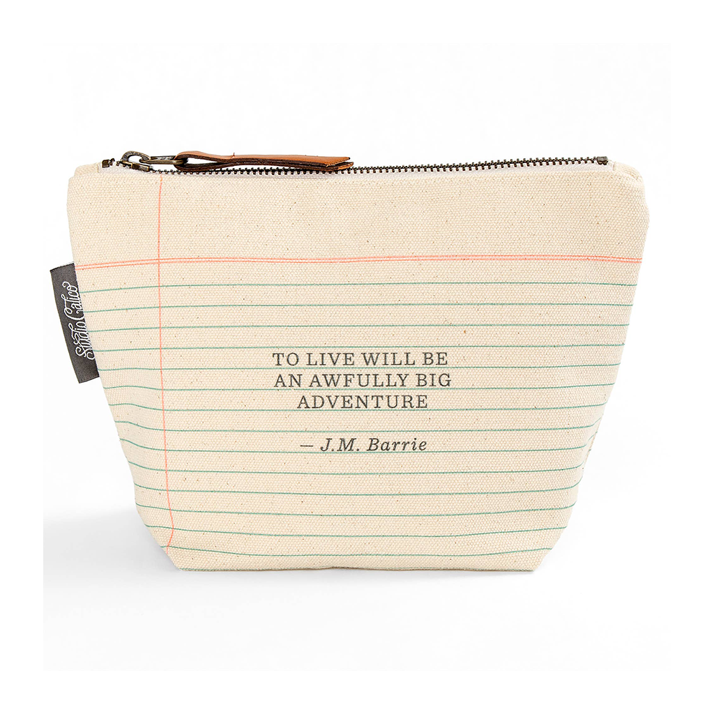 Studio Calico Big Adventure Canvas Zipper Pouch