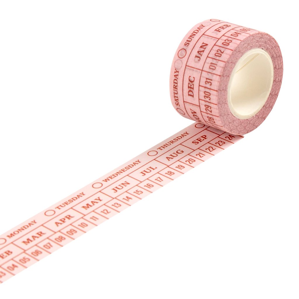 Studio Calico Days & Months Washi Tape, Pink