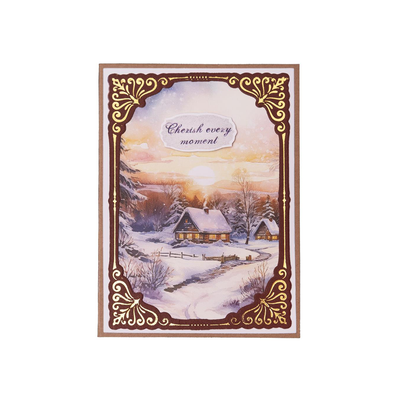 Studio Light Designer Die-Cut Paper Pad, 28 Sheet Pkg - Dreamy Christmas