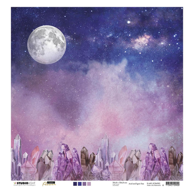 Studio Light Moon Flower Cardstock 12"x12"