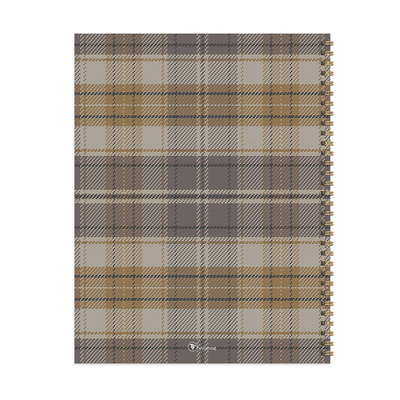 2024 Hunter's Lodge Plaid Large Weekly Monthly Planner