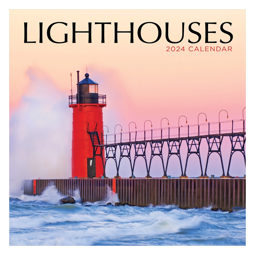 2024 Lighthouses Wall Calendar