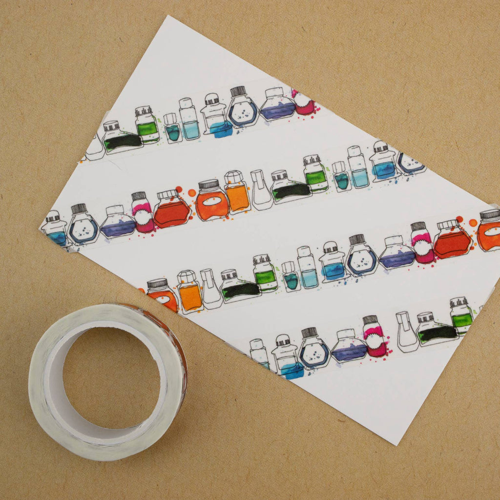 Inky Dreams Ink Bottle Washi Tape