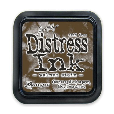 Tampon encreur de détresse Tim Holtz, ambre fossilisé