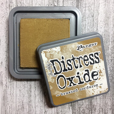Tampon encreur de détresse Tim Holtz, ambre fossilisé
