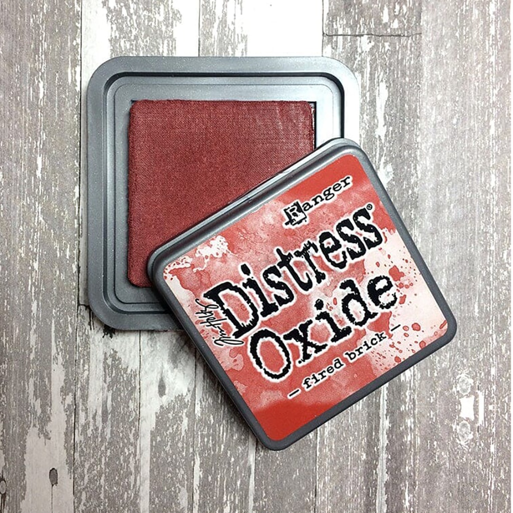Tampon encreur de détresse Tim Holtz, ambre fossilisé