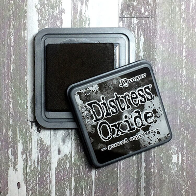 Tampon encreur de détresse Tim Holtz, ambre fossilisé