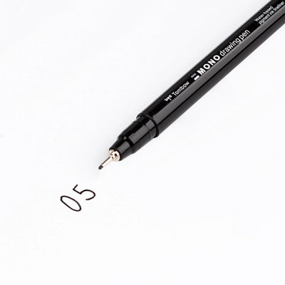 Tombow MONO Drawing Pen, Black Ink - 0.5mm