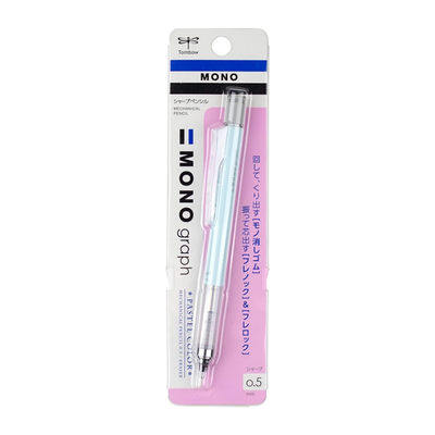 Tombow MONO Graph Mechanical Pencil, 0.5mm - Pastel Blue