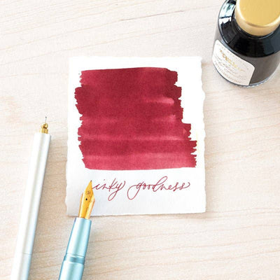 Tom's Studio Fountain Pen Ink, 50ml Bottle - Cassis