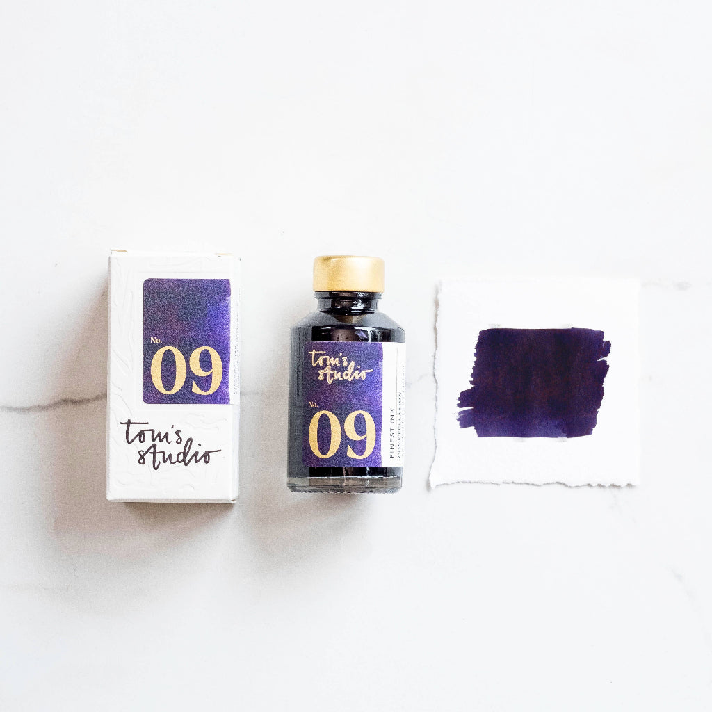 One Deep Ink Tom’s Studio Constellation (Nyx) Ink 50 ml | Deep Purple Ink