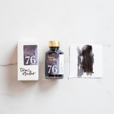 Tom's Studio Fountain Pen Ink, 50ml Bottle - Stellar (Shimmer)