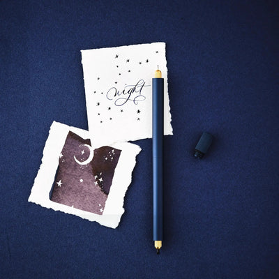 Tom's Studio Lumos Pro Duo Tip Pen, Midnight
