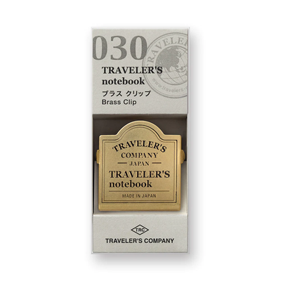 Traveler's Company Bras Clip TRC Logo Package