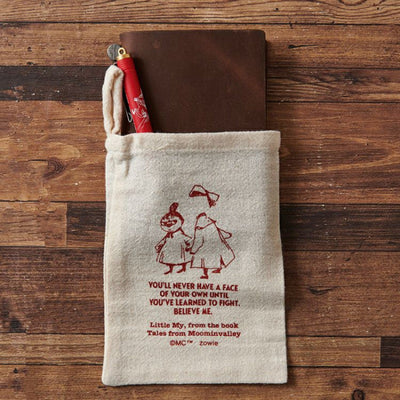 Traveler's Company Passport Notebook Boxed Set, Moomin - Brown