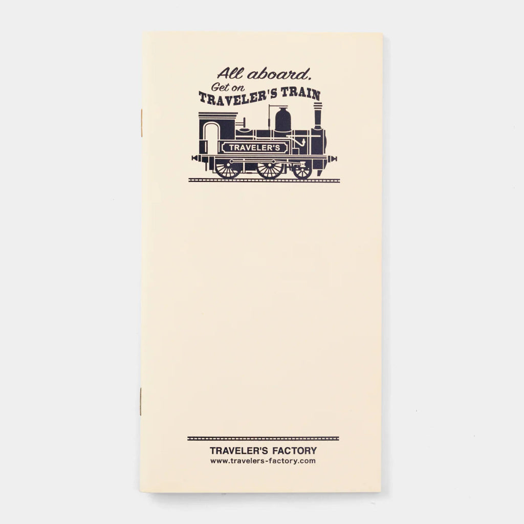 Traveler's Company Regular Notebook Starter Kit, Traveler's Train - Brown