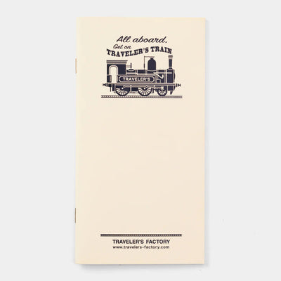 Traveler's Company Regular Notebook Starter Kit, Traveler's Train - Brown