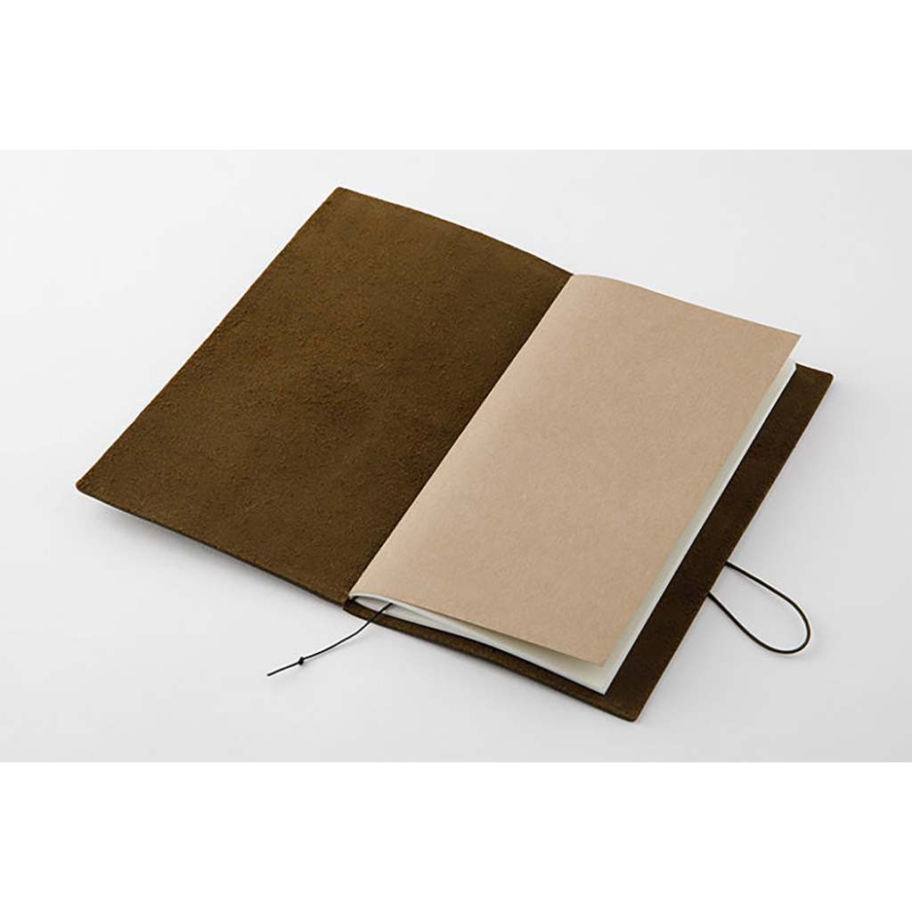 Traveler's Notebook Olive Starter Kit, Regular Size, Olive Color, Image 3