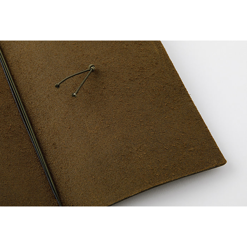 Traveler's Notebook Olive Starter Kit, Regular Size, Olive Color, Image 7