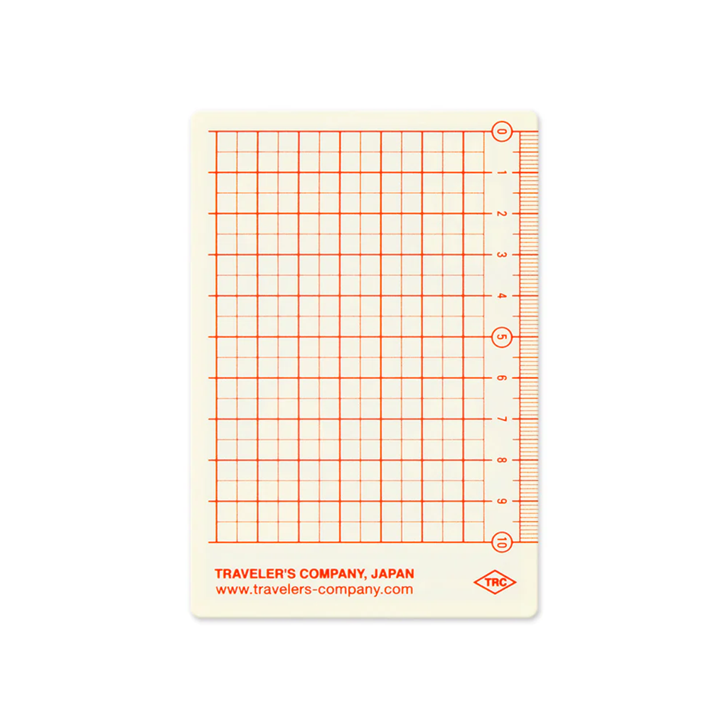 Traveler's Notebook 2025 Diary Plastic Sheet, Passport Size