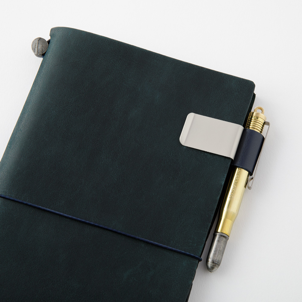 Accessoire pour carnet de voyage 016, porte-stylo olive