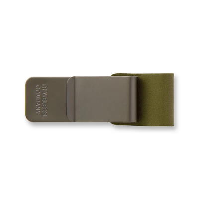 Accessoire pour carnet de voyage 016, porte-stylo olive