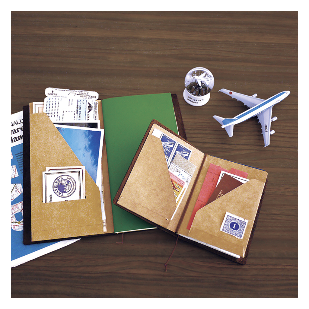 Traveler's Notebook Passport Accessory 010, Kraft Folder