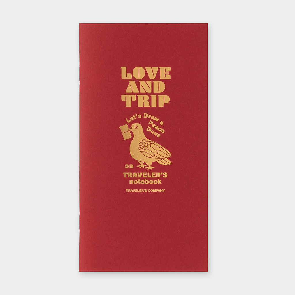 Traveler's Notebook Regular Refill, Blank - Love and Trip