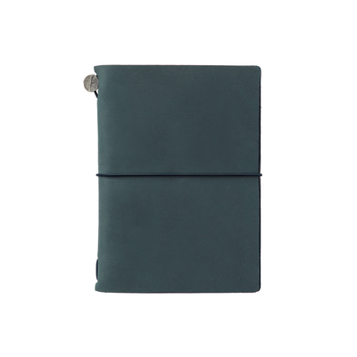 Traveler's Notebook Starter Kit, Passport Size, Blue