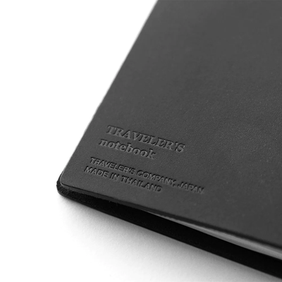 Traveler's Notebook Starter Kit, Regular Size, Black