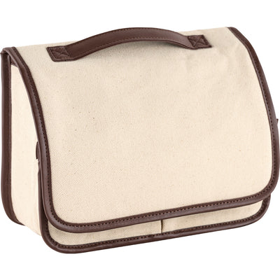 Hobonichi Accessories Pouch, Stappo - Canvas: Ivory Brown