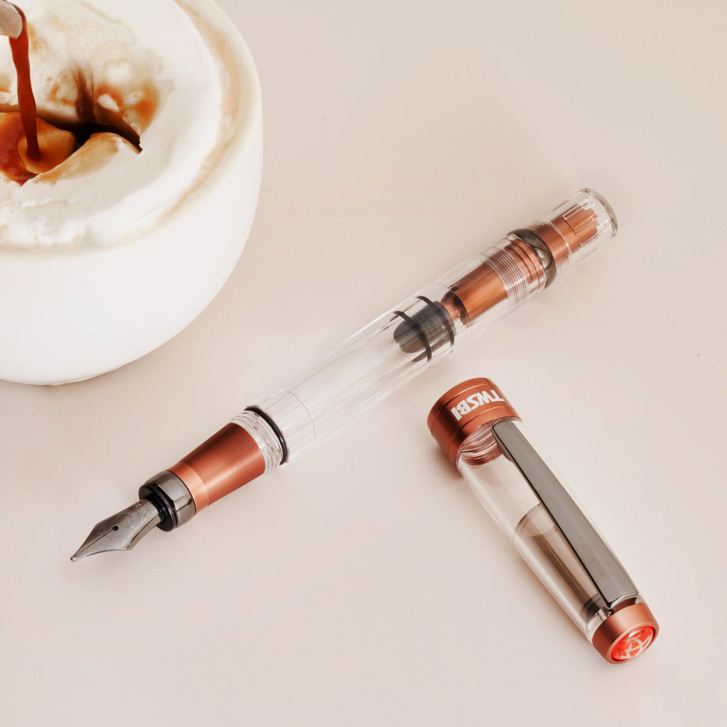 Pluma estilográfica TWSBI Diamond 580ALR, color negro
