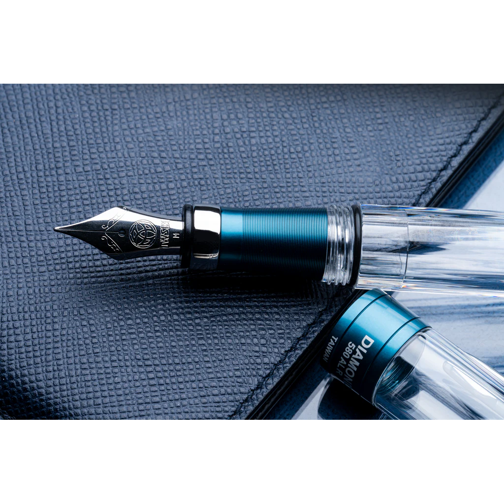 Stylo plume TWSBI Diamond 580ALR, bleu de Prusse