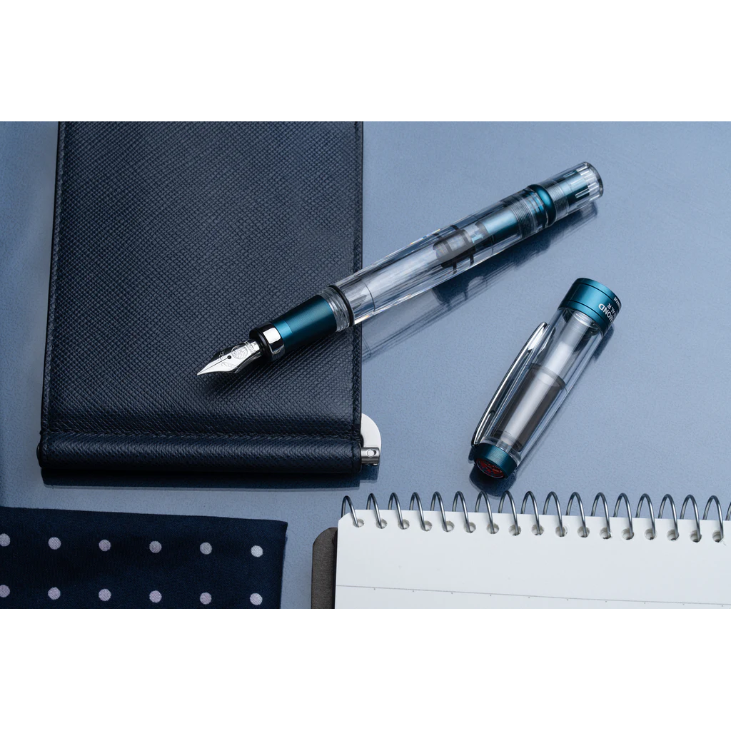 Pluma estilográfica TWSBI Diamond 580ALR, azul de Prusia