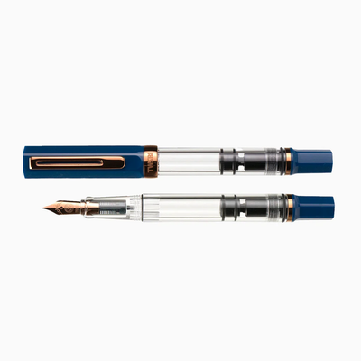 TWSBI ECO Fountain Pen, Indigo Blue w/ Bronze