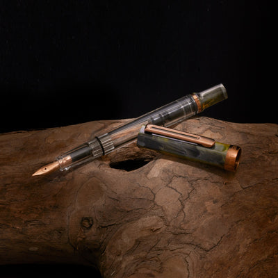 TWSBI ECO Fountain Pen, Serpentine w/ Bronze