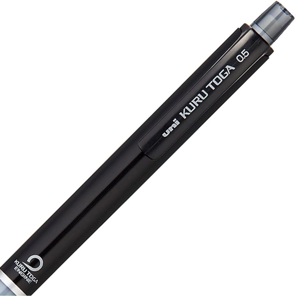 Uni Kuru Toga Mechanical Pencil, 0.5mm - Black