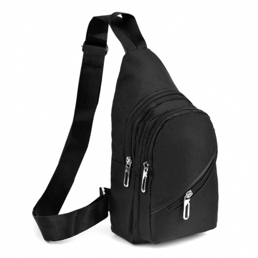 Bolso bandolera urbano negro