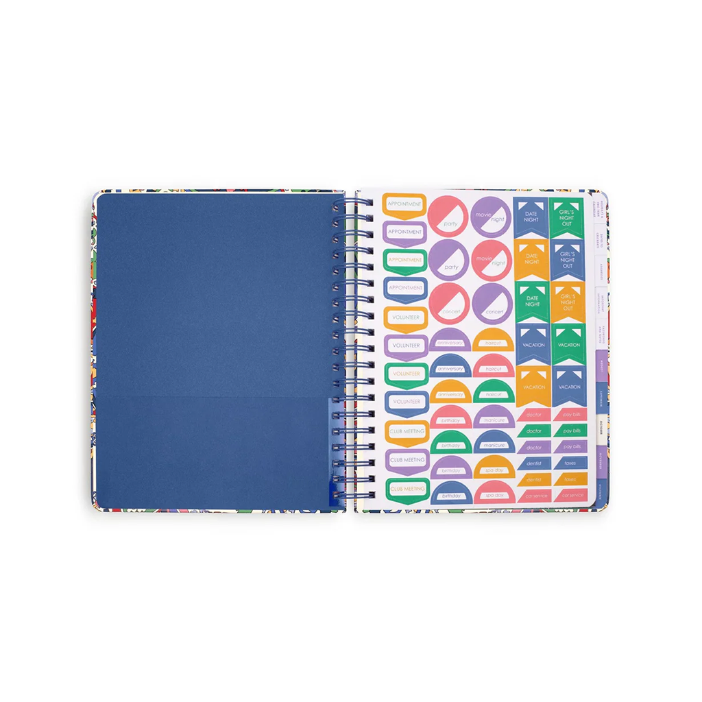 Vera Bradley 17 Month Jumbo 2025 Planner