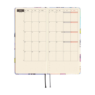 Hobonichi Techo 2026 Weeks - Candy Stripper: Random Dog & Cat (English)