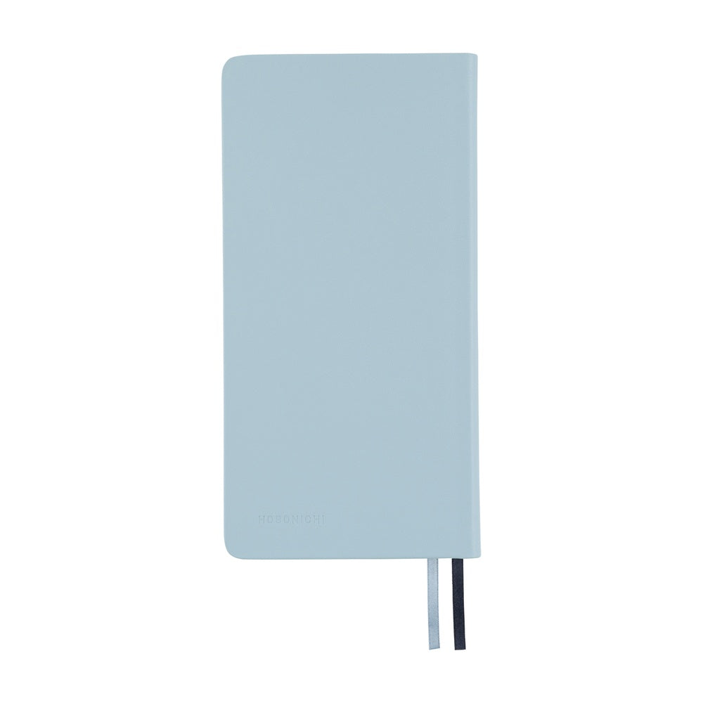 Hobonichi Techo 2026 Weeks - Leather: Snow Blue (English)