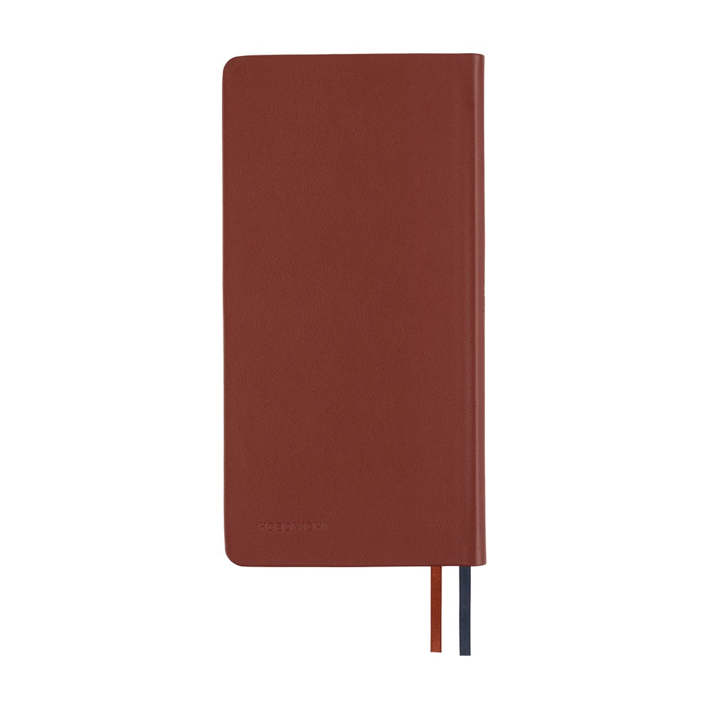 Hobonichi Techo 2026 Weeks - Leather: Wine Brown (English)